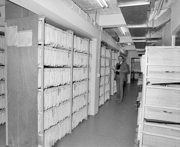 884672 Interieur van het St.-Antoniusziekenhuis (Jan van Scorelstraat 2) te Utrecht; in een gedeelte van het souterrain ...